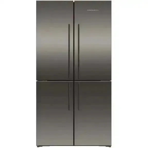 Fisher & Paykel 538 Litre Quad Door Refrigerator - Black Stainless Steel RF605QDVB2
