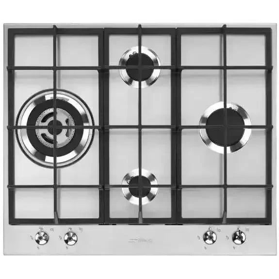 Falcon premium European glass black upright 1100mm induction cooker, five burners, modern design