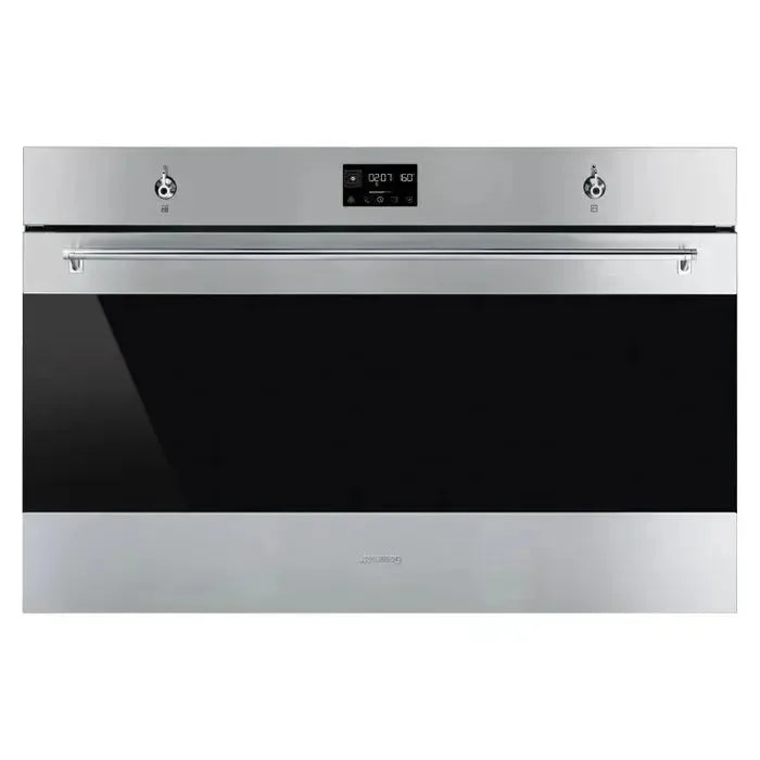 Smeg Classic Pyrolytic Oven Stainless Steel 90cm - SFP9302TX