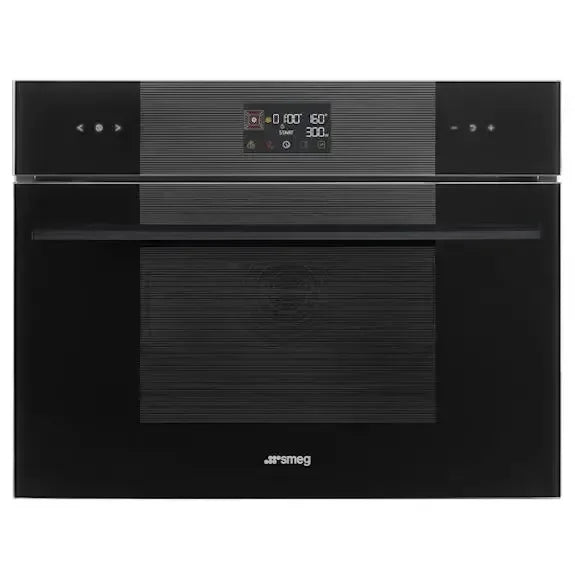 Smeg 45cm Linea Speed Oven - Black SOA4102M1B3