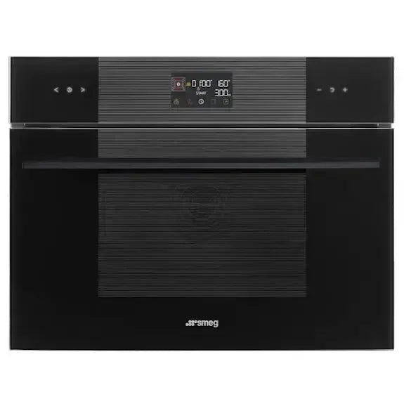 Falcon premium European Glass Black Upright 1100mm Induction Cooker, sleek modern design