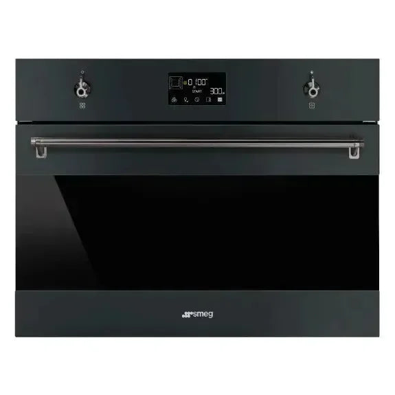 Falcon European glass black 1100mm induction cooker with digital controls and sleek handle