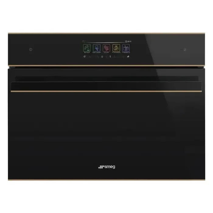 Falcon premium European glass black upright 1100mm induction cooker, modern design