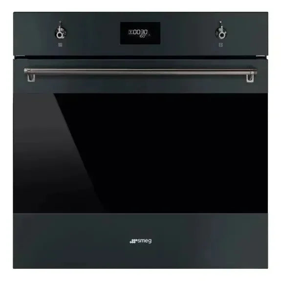 Falcon premium European glass black upright 1100mm induction cooker with digital display