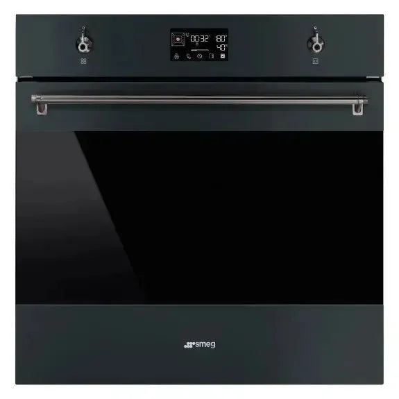 Smeg 60cm Classic Pyrolytic Steam Oven with Probe - SOPA6302S2P
