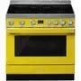 Smeg 90cm Portofino Induction Cooker - Sunshine Yellow