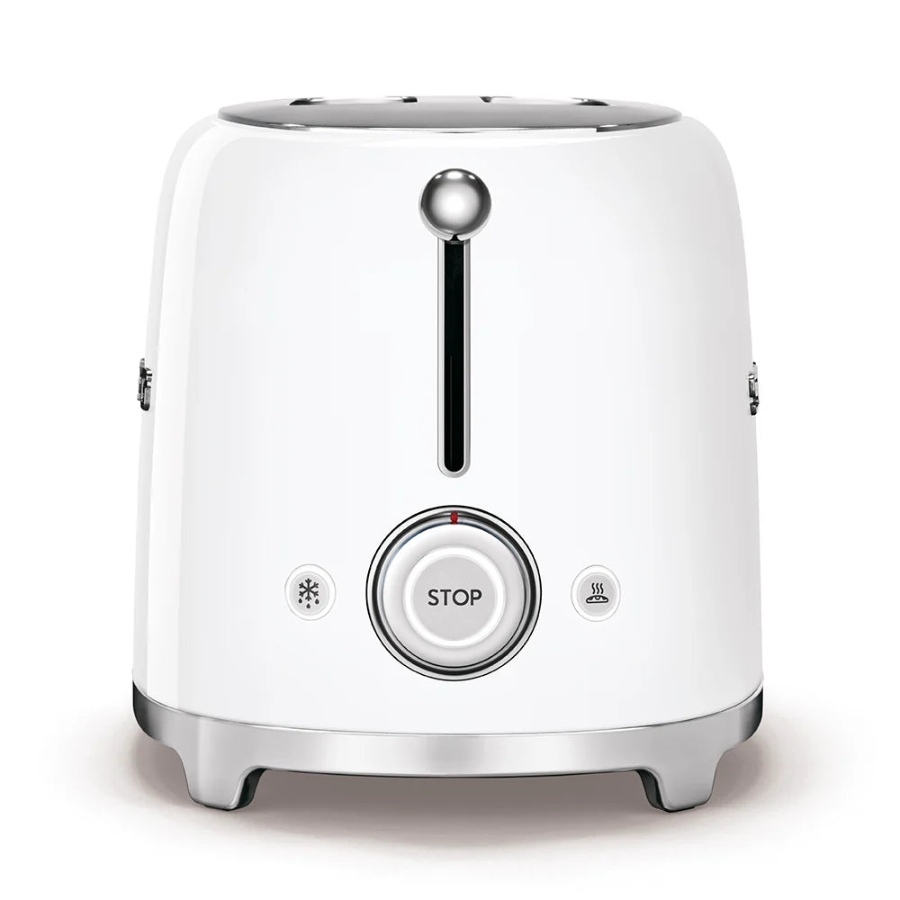 Smeg 50's Style 2 Slice Toaster TSF01WHAU - White