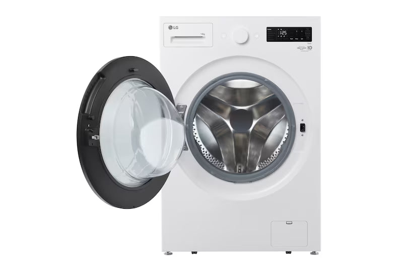 LG Series XL 14kg Front Load Washer WXLS-1014WX with the door open.