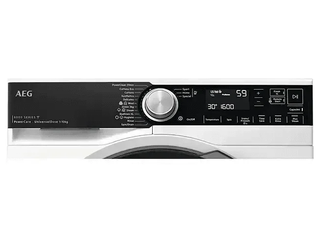 AEG 10kg 8000 Series Front Load Washing Machine - newtonshomeappliances