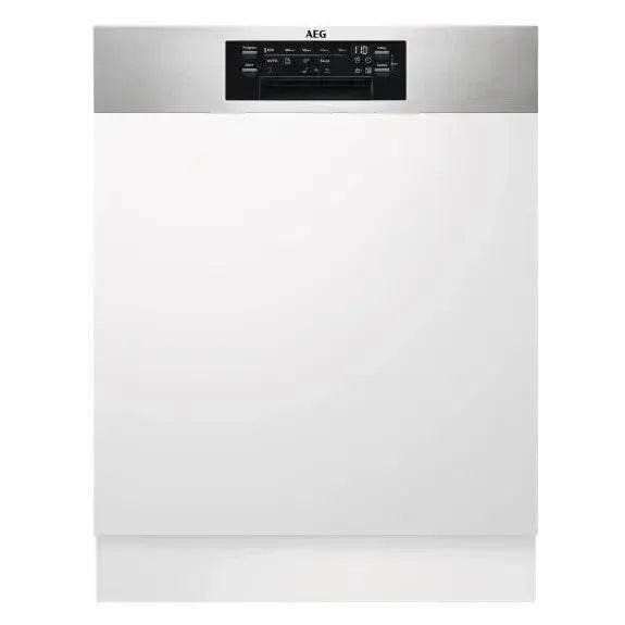 AEG 60cm Semi-Integrated Dishwasher 1 Only Clearance Model - newtonshomeappliances