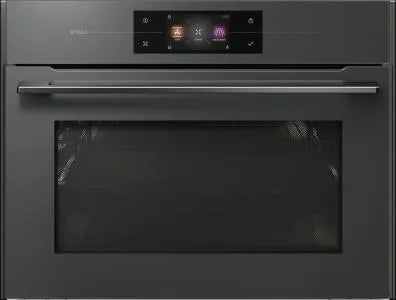Falcon premium European glass black upright 1100mm induction cooker with sleek digital controls