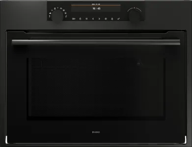 Falcon premium European glass black upright 1100mm induction cooker with sleek control panel