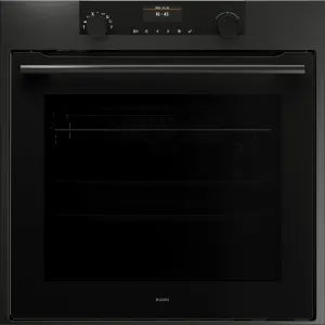 Falcon premium European glass black upright 1100mm induction cooker with sleek design