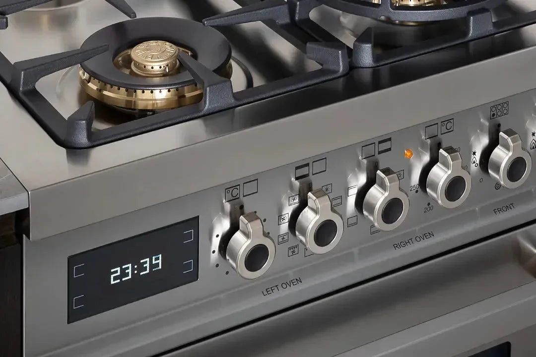 Bertazzoni 120cm Electric Double Oven Professional Series; 6-burner + griddle
