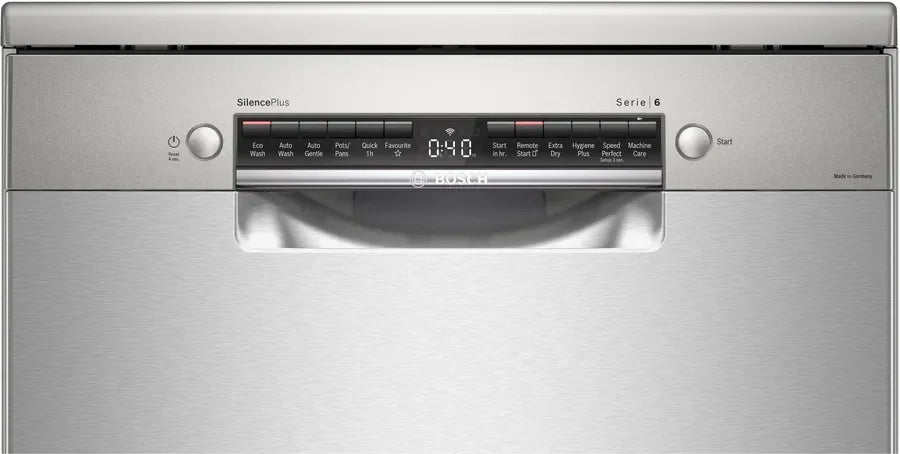 Falcon premium European glass black upright 1100mm induction cooker with sleek stainless steel finish