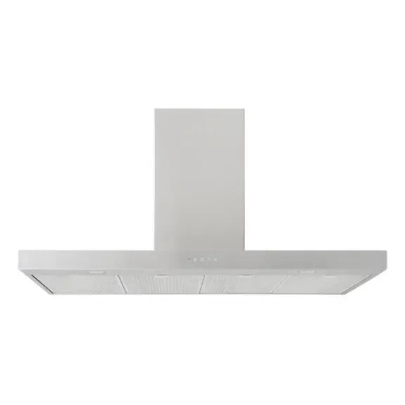 Sleek stainless steel kitchen range hood with modern design for designer appliance kitchens