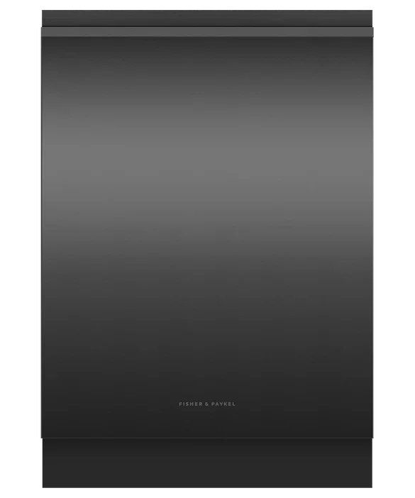 Fisher & Paykel black glass upright induction cooker, sleek modern kitchen appliance design