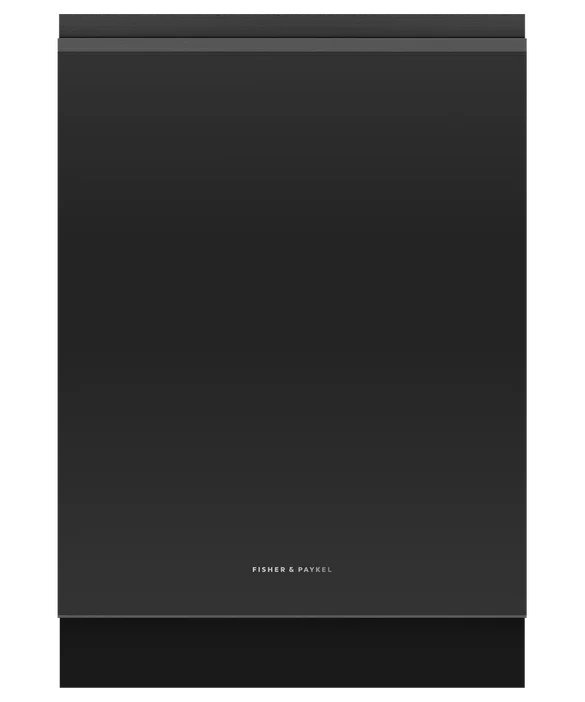 Fisher & Paykel black glass upright induction cooker, sleek modern kitchen appliance design