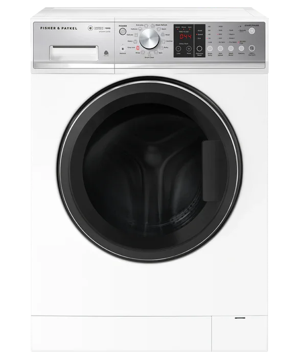 Fisher & Paykel 10kg Front Loader Washer Series 9 with Steam Care WH1060P4 - White