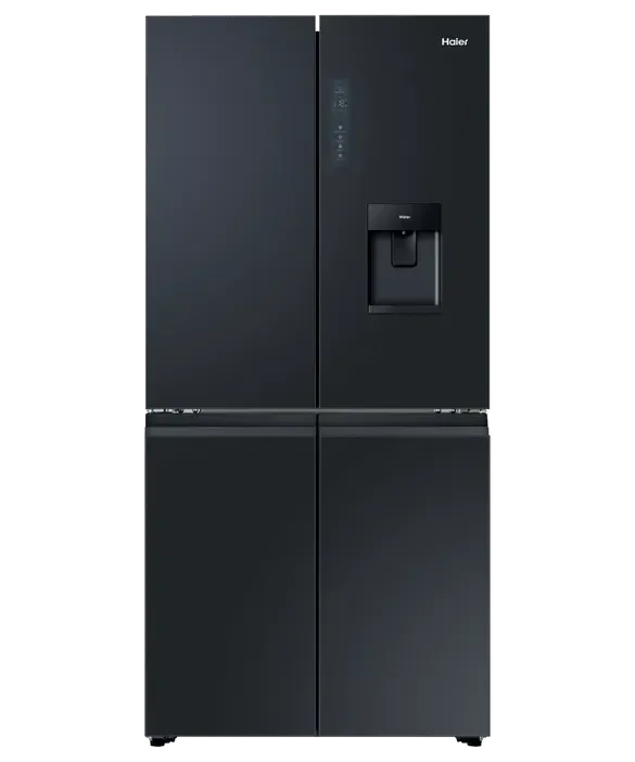 Haier 507L Quad Door Refrigerator Freezer HRF580YPC 600 Series Plumbed Ice & Water