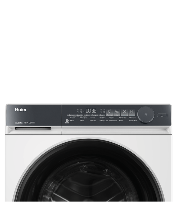 Haier 9.5kg Front Loader Washing Machine HWFS95NW1 - 500 Series