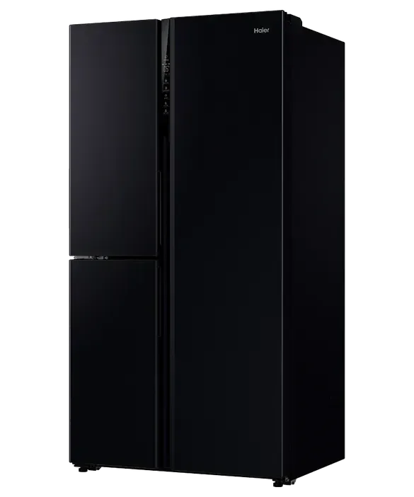 Haier HRF575XC 574L S+ Three-Door Refrigerator Freezer - Black 500 Series