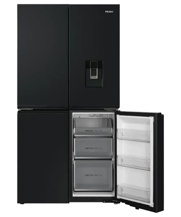 Haier HRF680YPC 623L Quad Door Refrigerator Freezer Ice & Water 600 Series
