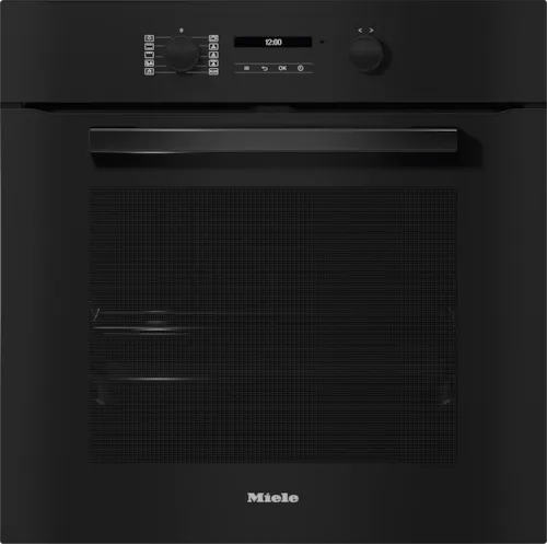 Miele 60cm built in oven in black glass