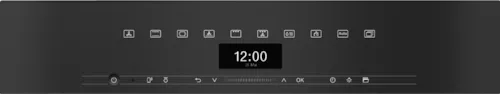 Falcon premium European glass black upright 1100mm induction cooker control panel with digital display