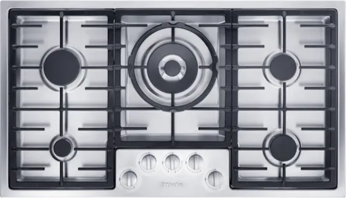 Falcon premium European glass black upright 1100mm induction cooker with sleek stainless steel design