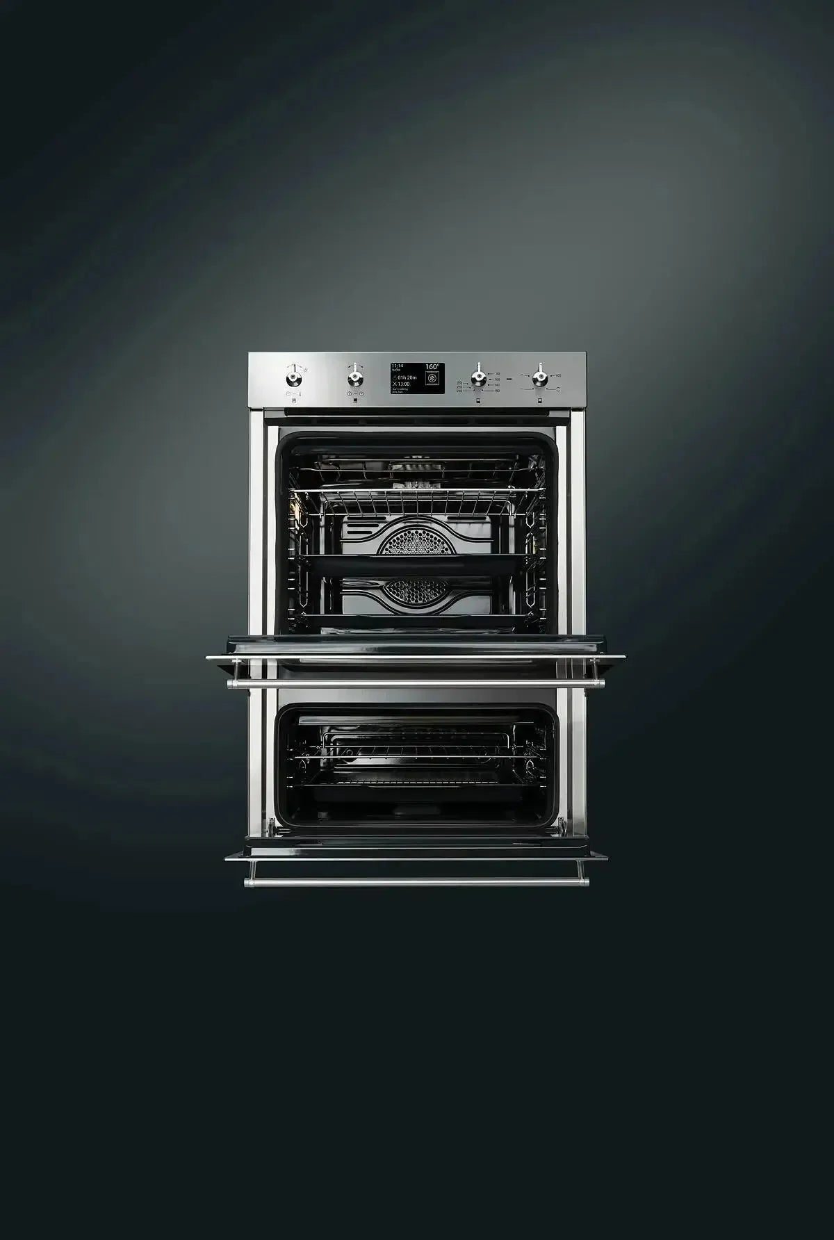 Smeg 60cm Classic Thermoseal Double Pyrolytic Oven - Stainless Steel - DOSPA6395X