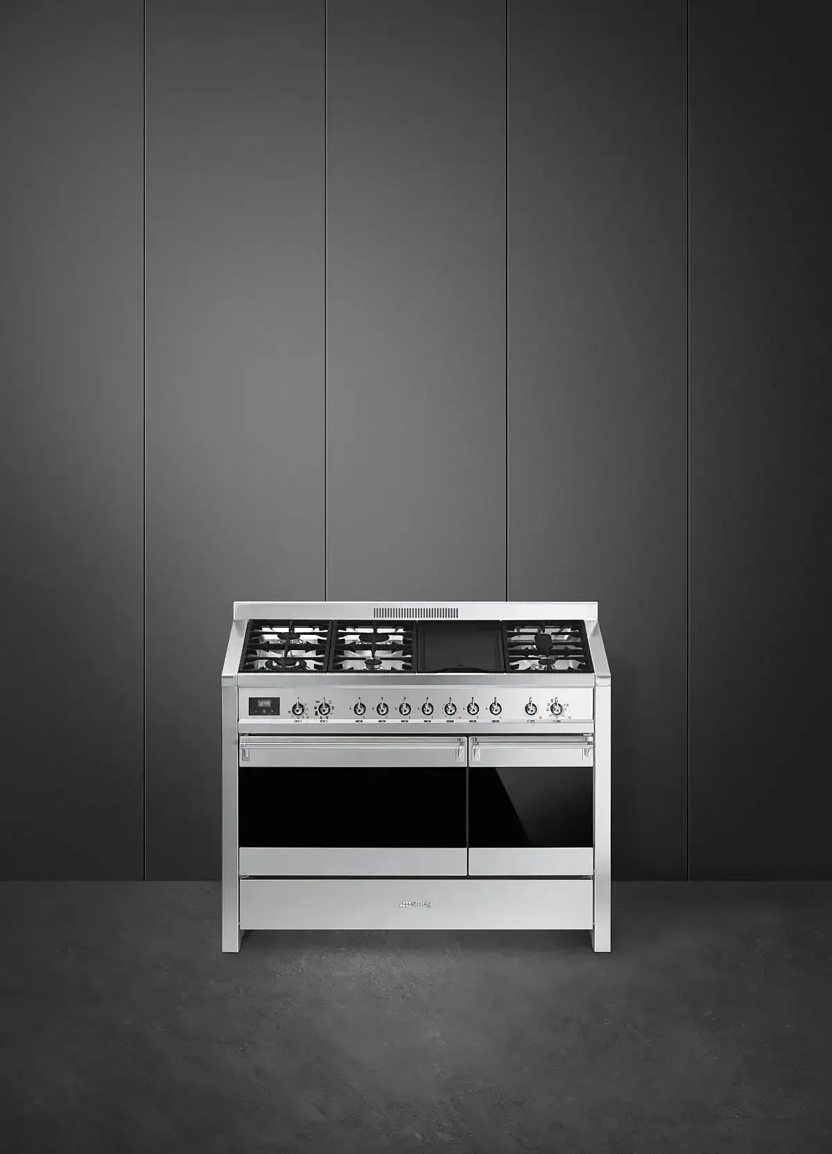 Smeg 120cm Classic Opera Freestanding Cooker - Stainless Steel - A3AU-81