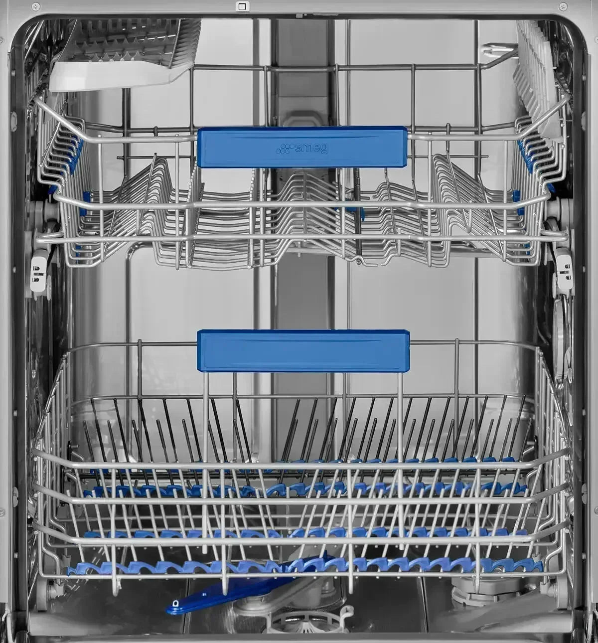 Falcon premium European Glass Black Upright 1100mm Induction Cooker interior racks