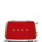 Red SMEG toaster for modern kitchen appliances