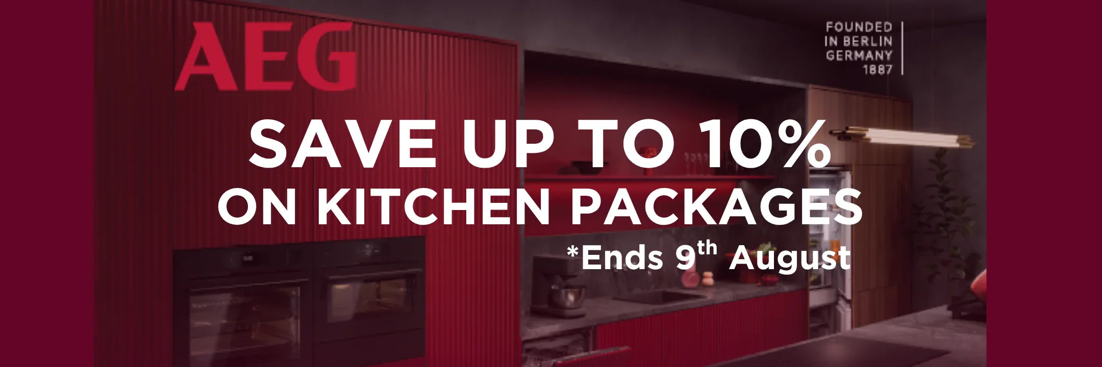 AEG Kitchen Package Offer - Save Up to 10%