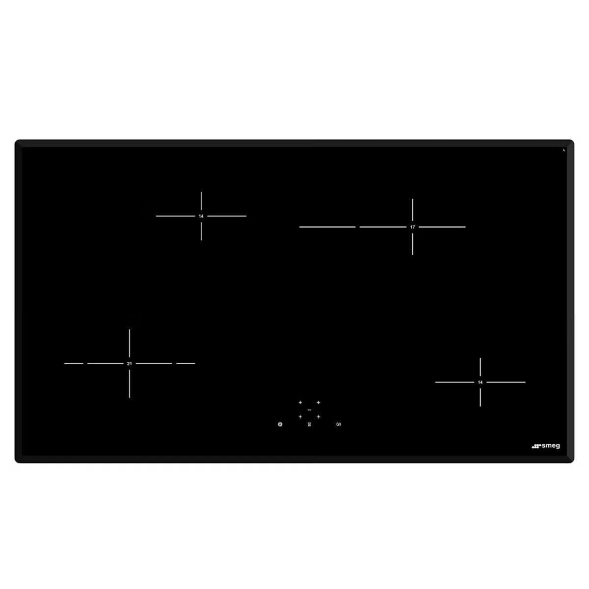 Smeg 90cm Ceramic Hob 4-burner - SE394EMTBAU *Clearance Line*