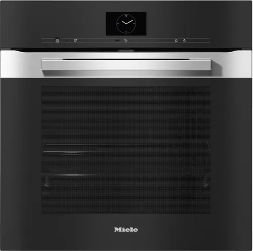 Miele 60cm Built In Oven - H 7660 BP PureLine CleanSteel Pyrolytic Oven