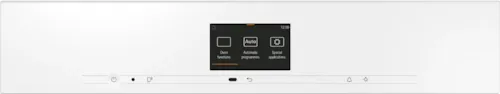 Miele 60cm Built In Oven - H 7660 BP Brilliant White Pyrolytic Oven
