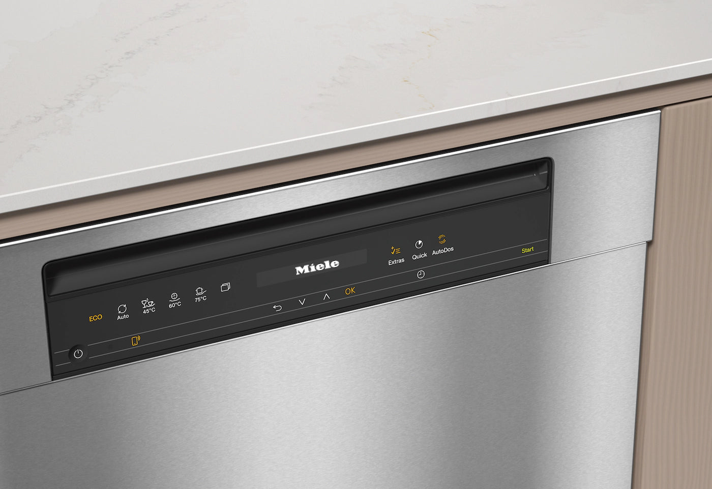 Miele Built-under Dishwasher with AutoDos - G 7604 SCU CLST