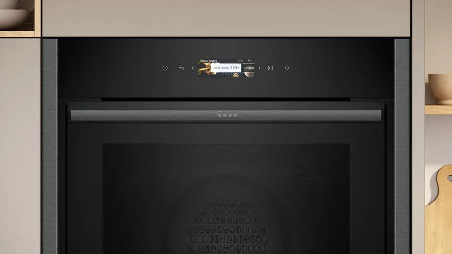 Neff 60cm Pyrolytic Oven - N70 Built In B54CR71G0B