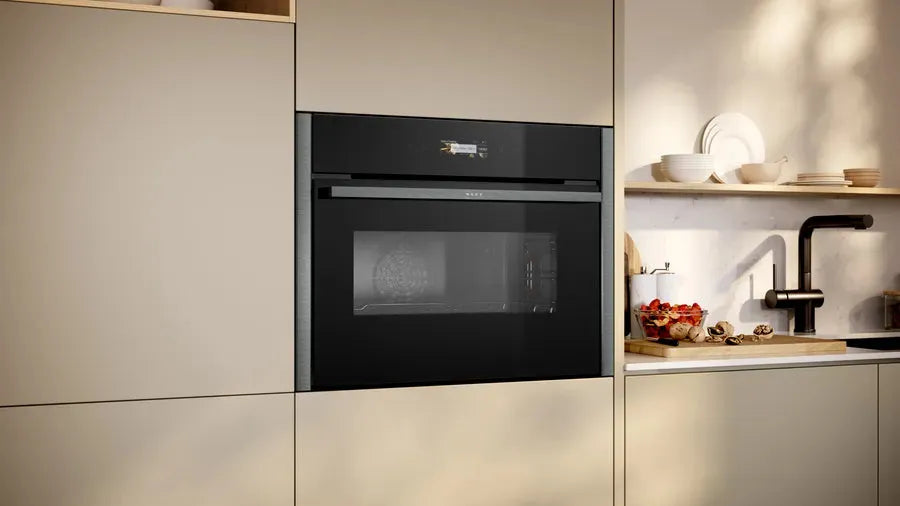 Neff 45cm Combi Microwave Oven - N70 Built In C24MR21G0B