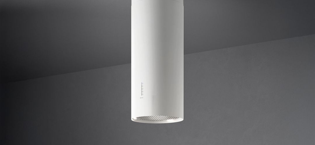 Falmec 35cm Polar Evo Island Cylinder Rangehood - F7PR35W2