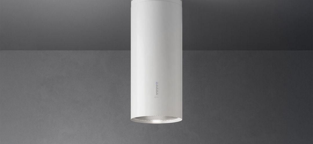 Falmec 35cm Polar Evo Island Cylinder Rangehood - F7PR35W2