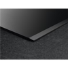 glass black induction cooker surface detail