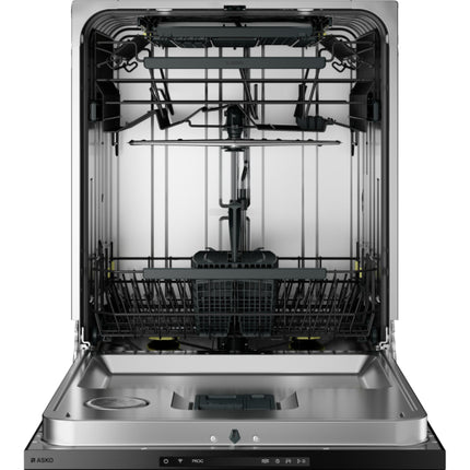 ASKO 60cm Logic Built-In Dishwasher - Black Steel