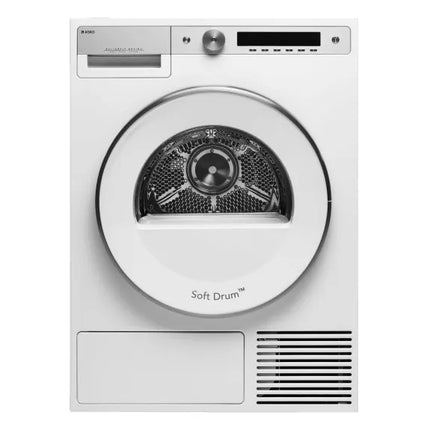 ASKO 8kg Logic Heat Pump Condenser Dryer - White