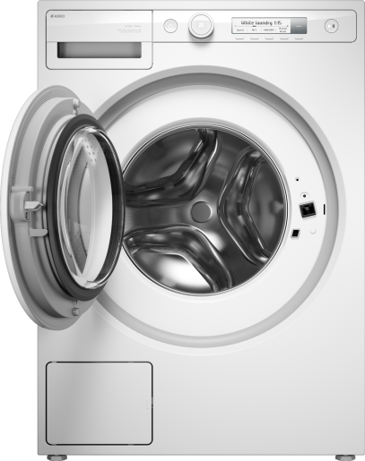 Asko 8kg Washer W1084W.AU with door open
