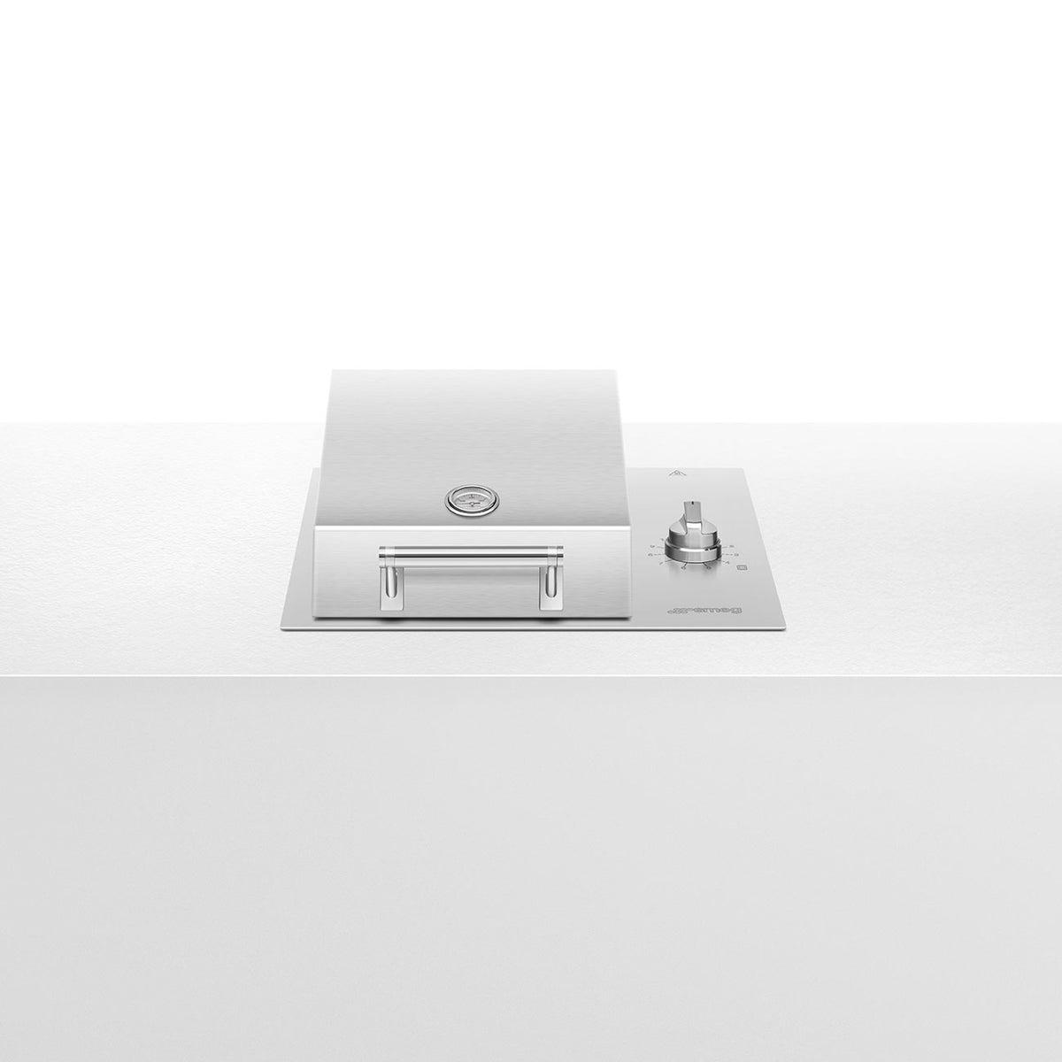 Smeg 60cm Built-in Electric Barbecue BBQE60XAU in stainless steel