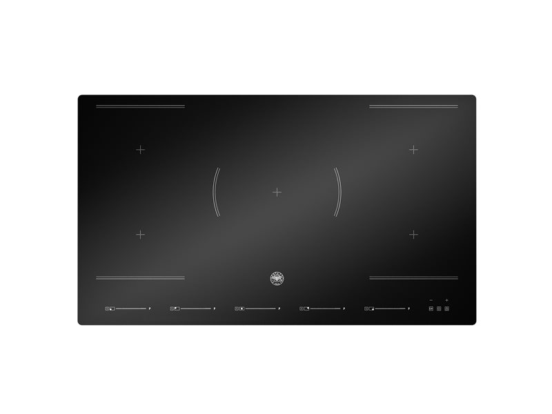 Bertazzoni 90cm induction cooktop P905I2M30NVS