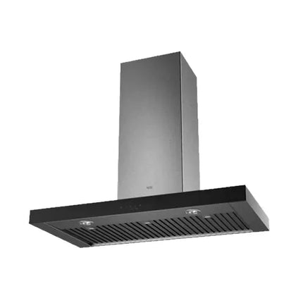 AEG 90cm Canopy Rangehood - Dark Stainless Steel